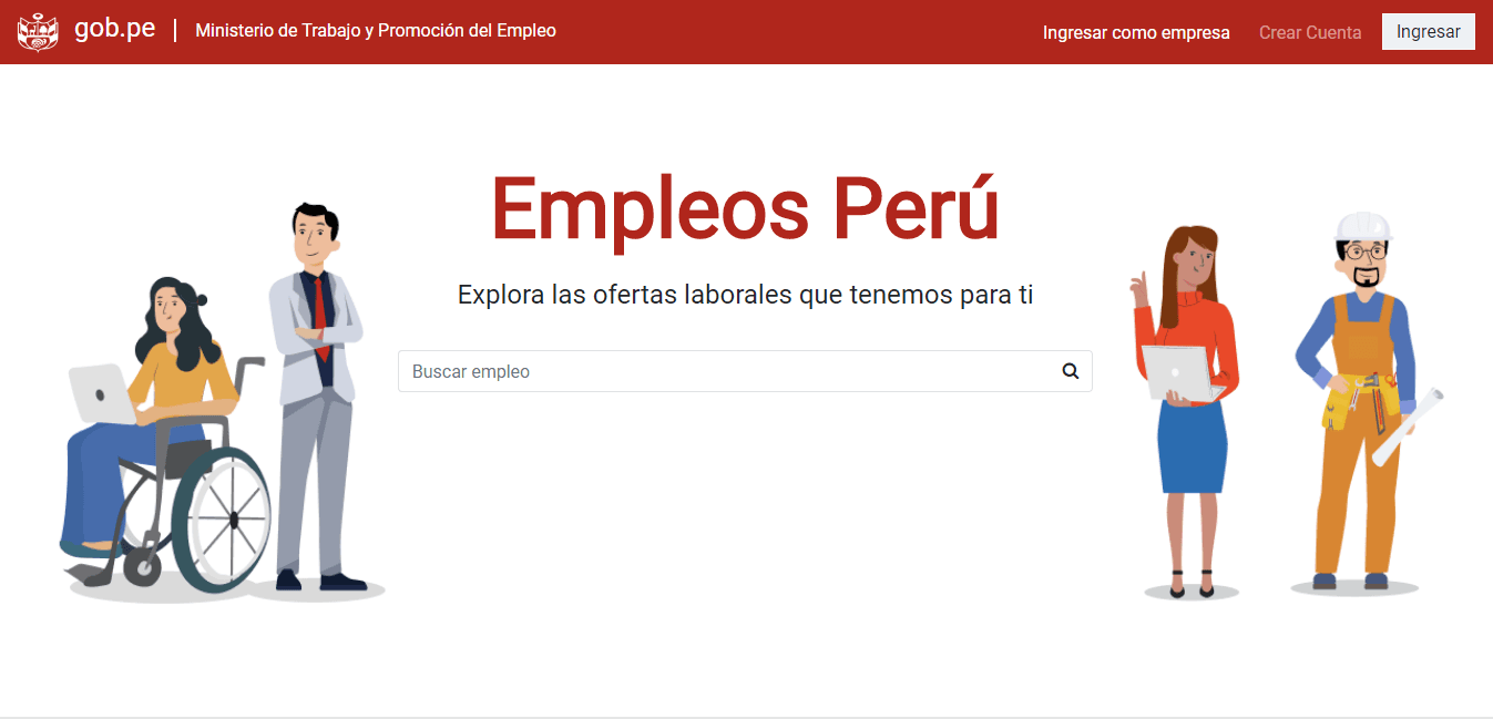 Encuentra trabajo en la renovada plataforma del Ministerio de Trabajo y Promoción del Empleo