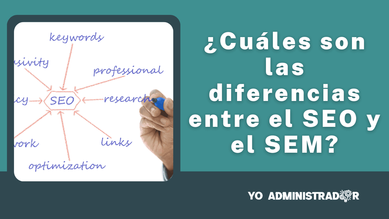 ¿Cuáles son las diferencias entre el SEO y el SEM?