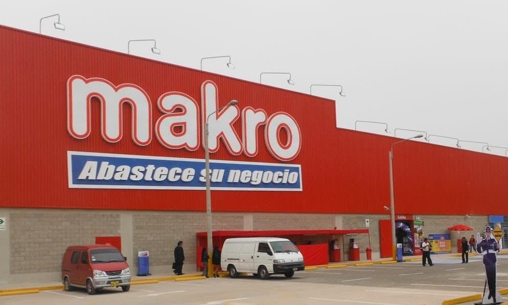 Inretail adquiere Supermercados Makro en Perú por un valor de 360 millones de dólares