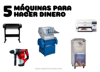 Las 5 mejores máquinas para generar ingresos este 2025 y dónde conseguir proveedores para adquirirlas