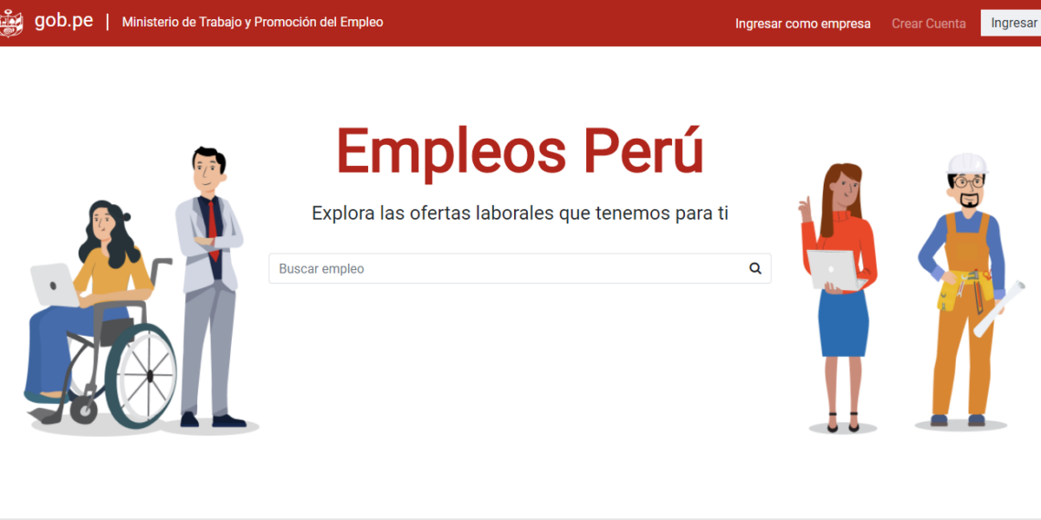 Encuentra trabajo en la renovada plataforma del Ministerio de Trabajo y Promoción del Empleo