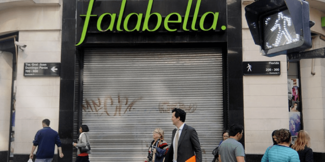 Falabella terminará de cerrar todos sus locales en Argentina para enfocarse en la venta por internet