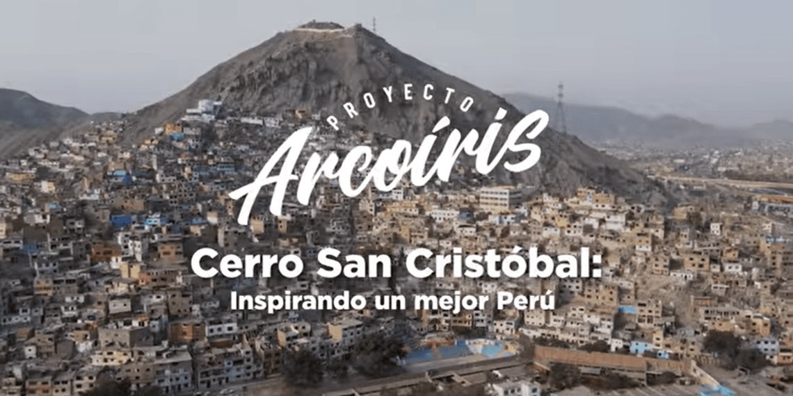 Proyecto Arcoíris: Campaña social corporativa que mejora la calidad de vida en el Cerro San Cristóbal