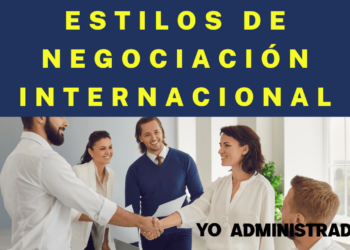 ¿Cuáles son los estilos internacionales de negociación?