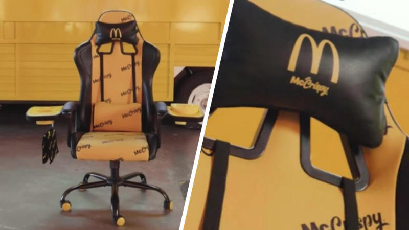 McDonald’s lanza silla gamer McCrispy y la sorteará entre sus seguidores
