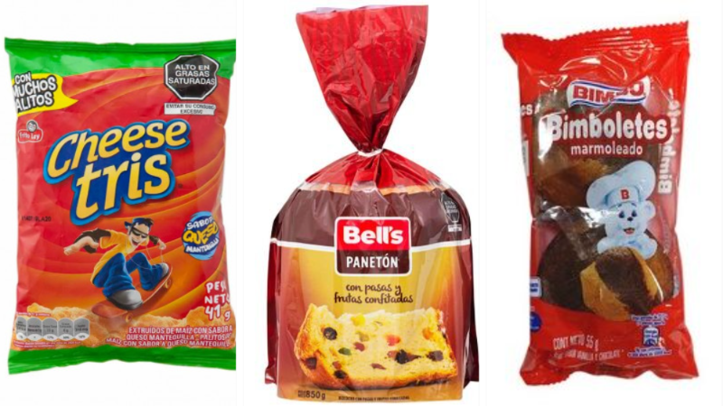 Perú: Cheese Tris, panetón de Bell’s y Bimboletes marmoleado serán retirados por Indecopi