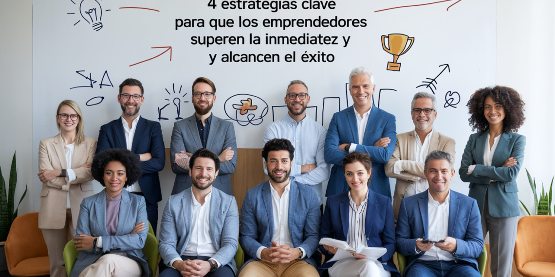 4 estrategias clave para que los emprendedores superen la inmediatez y alcancen el éxito