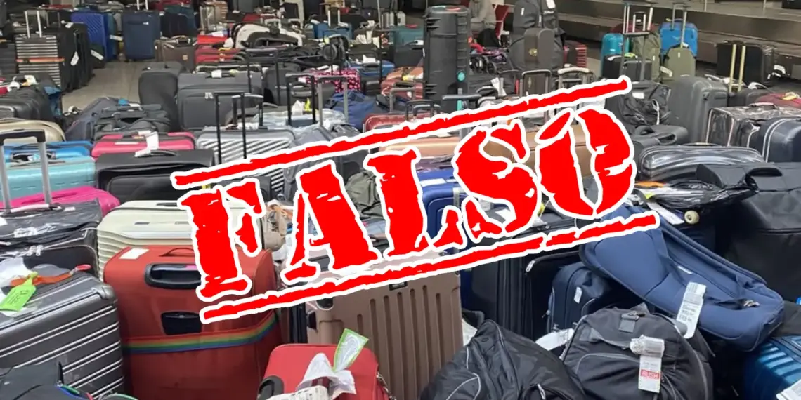 ¿Realmente el aeropuerto de la CDMX vende maletas perdidas por 42 pesos?