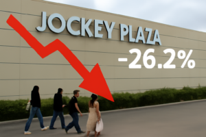 Jockey Plaza reporta caída del 26.2% en utilidad neta pese a aumento de ingresos